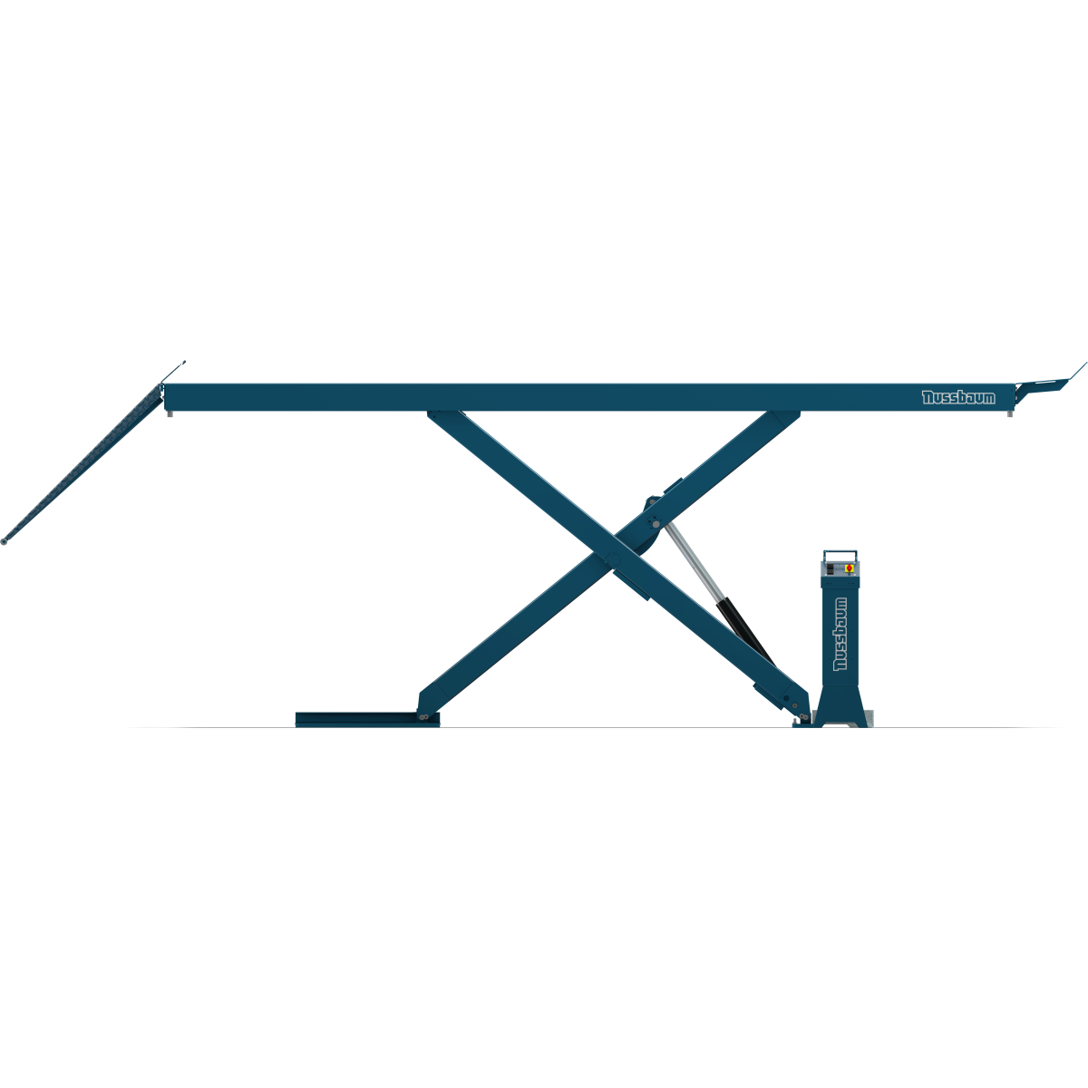 Scissor car lift Uni Lift 3500 NT 4700 s RAL5001 blue